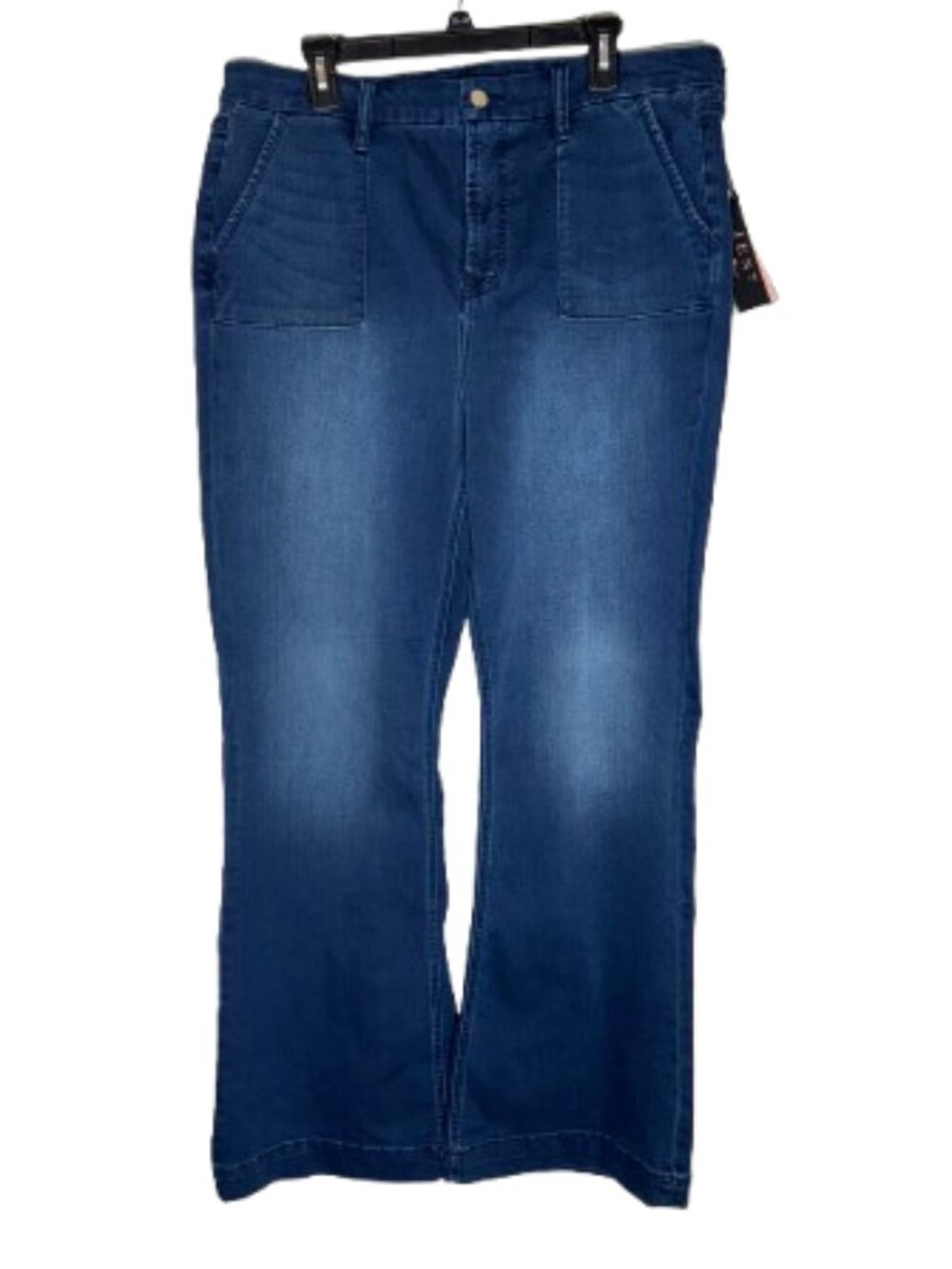 NWT Jen7 by 7 For All Mankind Women’s Boot Cut Trouser Style Jeans Indigo Sz 16